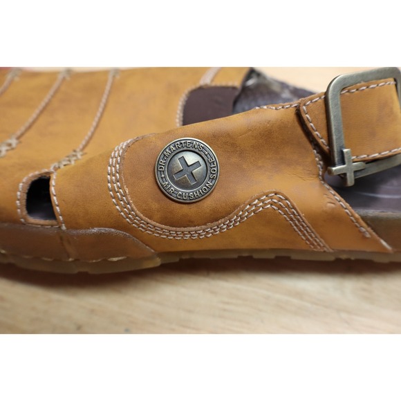 Dr. Martens Breckin AW004 Brown Slingback Clog  Shoes Sandal Mens Size 13 - Picture 4 of 15